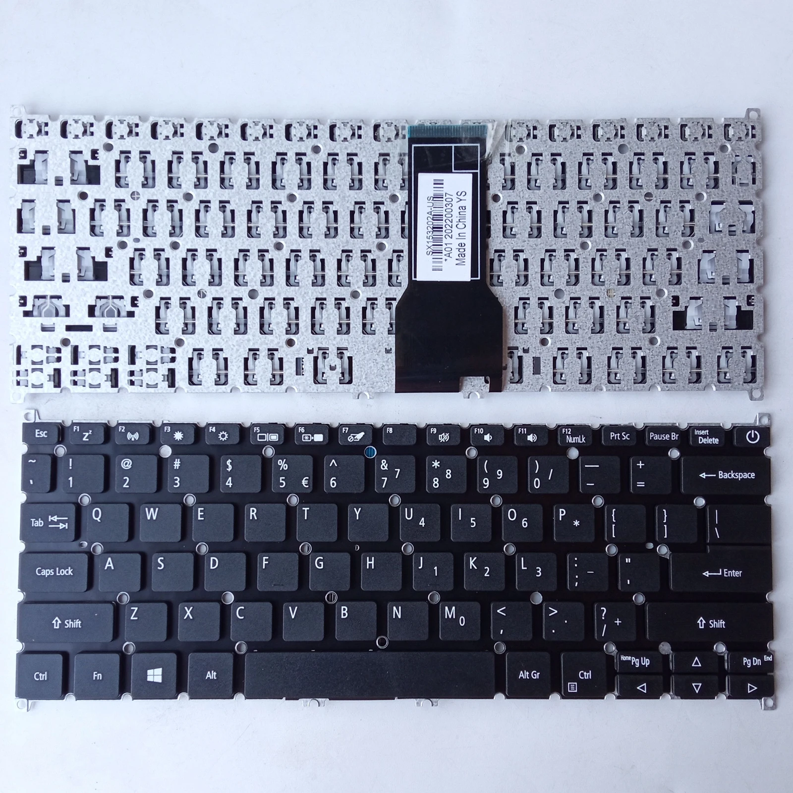 US для Acer Spin 3 series SF114-32/53/52NP SP513-51/52/53 SP314-51 N17W5 Клавиатура ноутбука