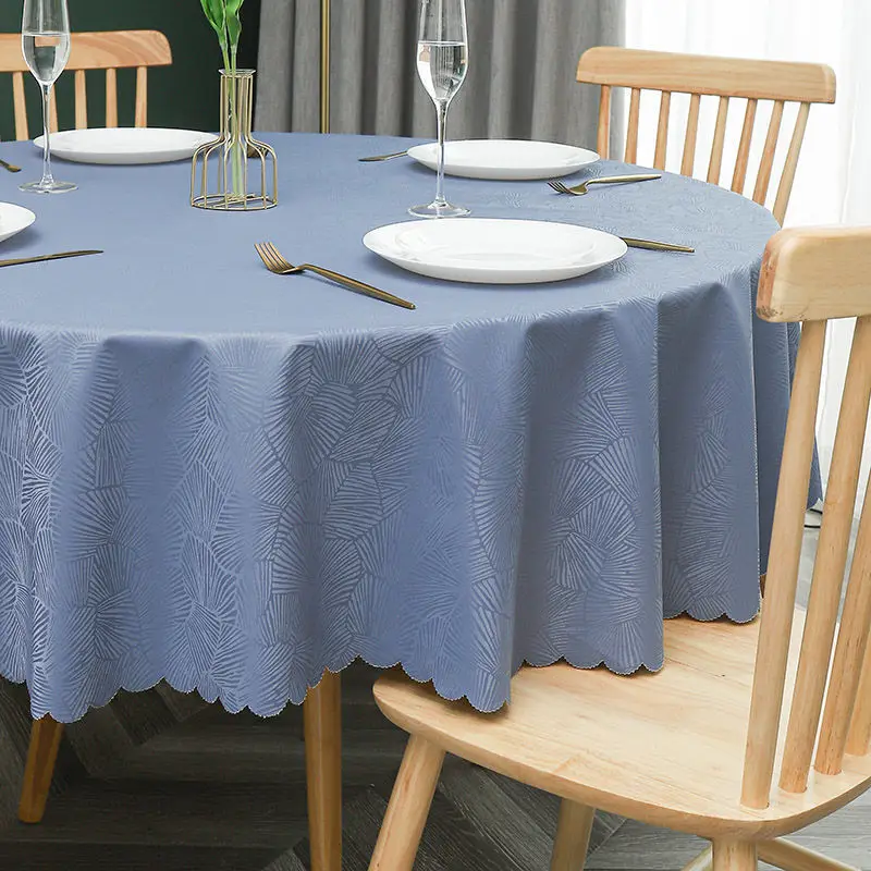 

The tablecloth waterproof oil thickening hot disposable household contracted_AN2336