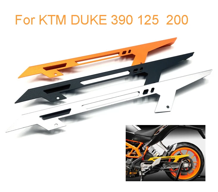 

Аксессуары для мотоциклов защита цепи Защитная крышка для KTM DUKE 390 2013-2016 DUKE 125 2011-16 DUKE 200 2012-2016