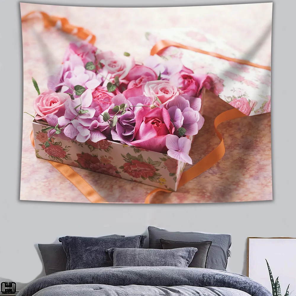 

Растения в стиле хиппи, искусственная ткань, пляжное полотенце, покрытие для стола в спальню, потолочные шторы, эстетическое комнатное деко...