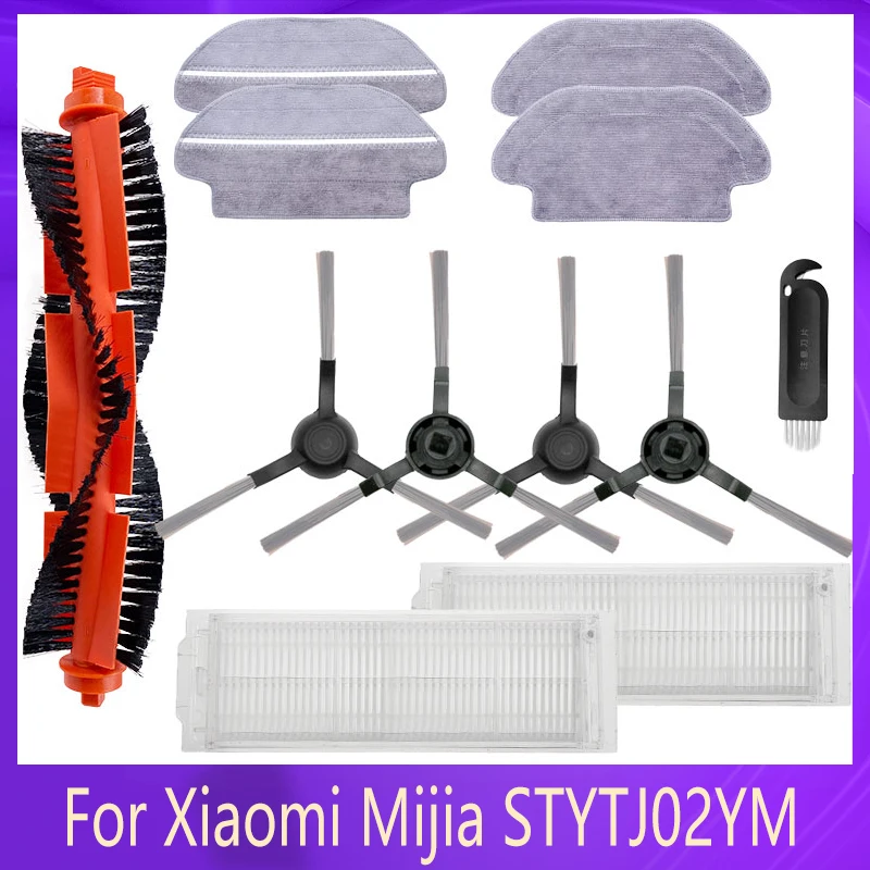 

Main Side Brush Hepa Filter Mop For Xiaomi Mijia Mi Robot Vacuum-Mop Pro STYTJ02YM 2S 3C Conga 3490 For Viomi V2 PRO V3 SE Parts