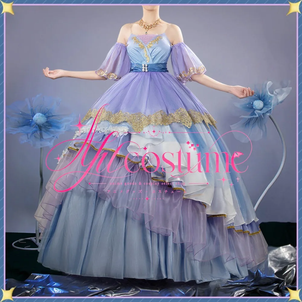 Фото Костюм для косплея Uma Musume Pretty Derby Mejiro McQueen Evening Wind Gown для официального чаепития №3