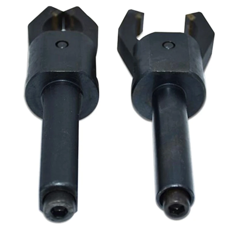 

CNC Lathe Accessories Hydraulic Three-Jaw Chuck Puller Automatic Feeder Round Handle 25Mm With Wrench