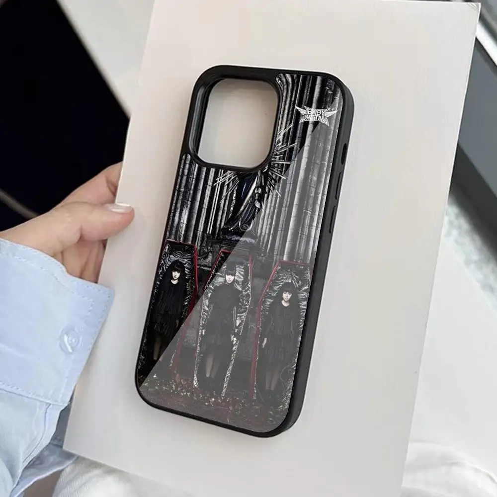 Чехол для телефона Babymetal Japanese Girl Idol Iphone 16 15 14 13 12 11 Pro Max Mini 8 Plus Se Xr X Xs 2020 чехол из ПК +