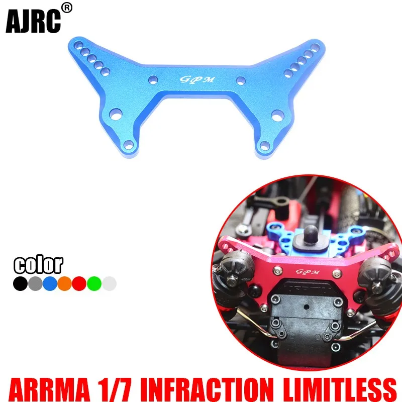 

ARRMA 1/7 LIMITLESS ALLROAD INFACTION ARA109001 aluminum alloy front shock absorber plate-front shock absorber bracket ARA320513