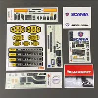 rc car decorative stickers pvc waterproof logo sticker set tamiya man universal parts model toy modification special accessories