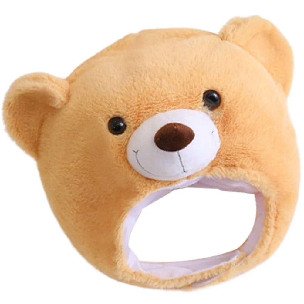 

Adorable Bear Shape Hat Plush Animal Hat Bear Headwear Funny Cosplay Accessory