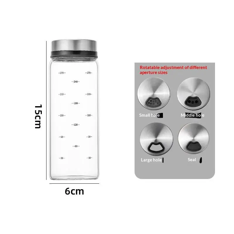 

Банка для специй из боросиликатного стекла