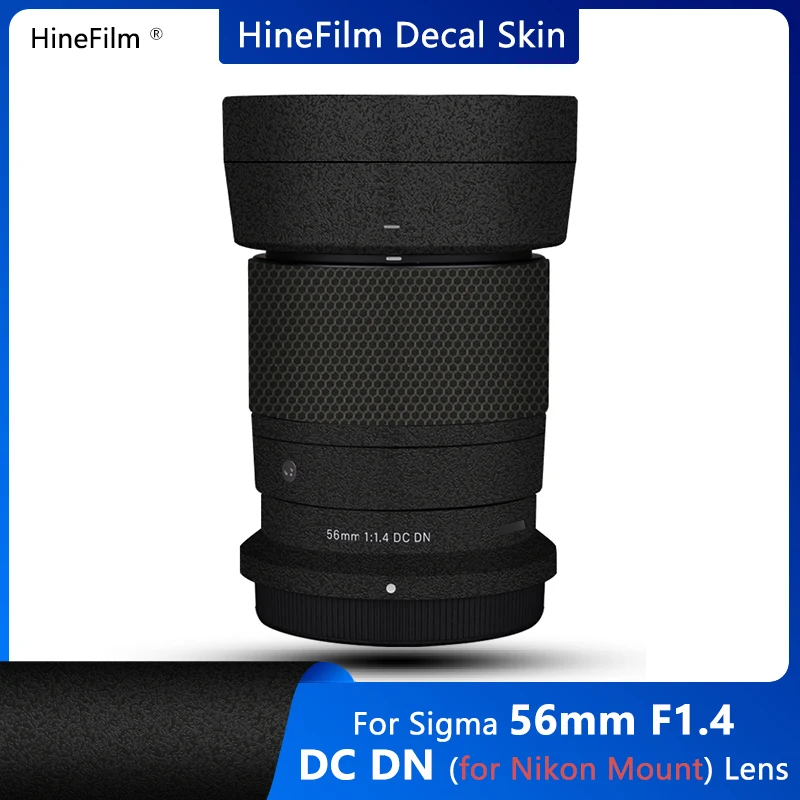 

FOR Sigma 56 F1.4 for Nikon Z Mount Lens Decal Skins for Sigma 56mm F1.4 DC DN Wrap Cover Lens Skins Premium Court Sticker