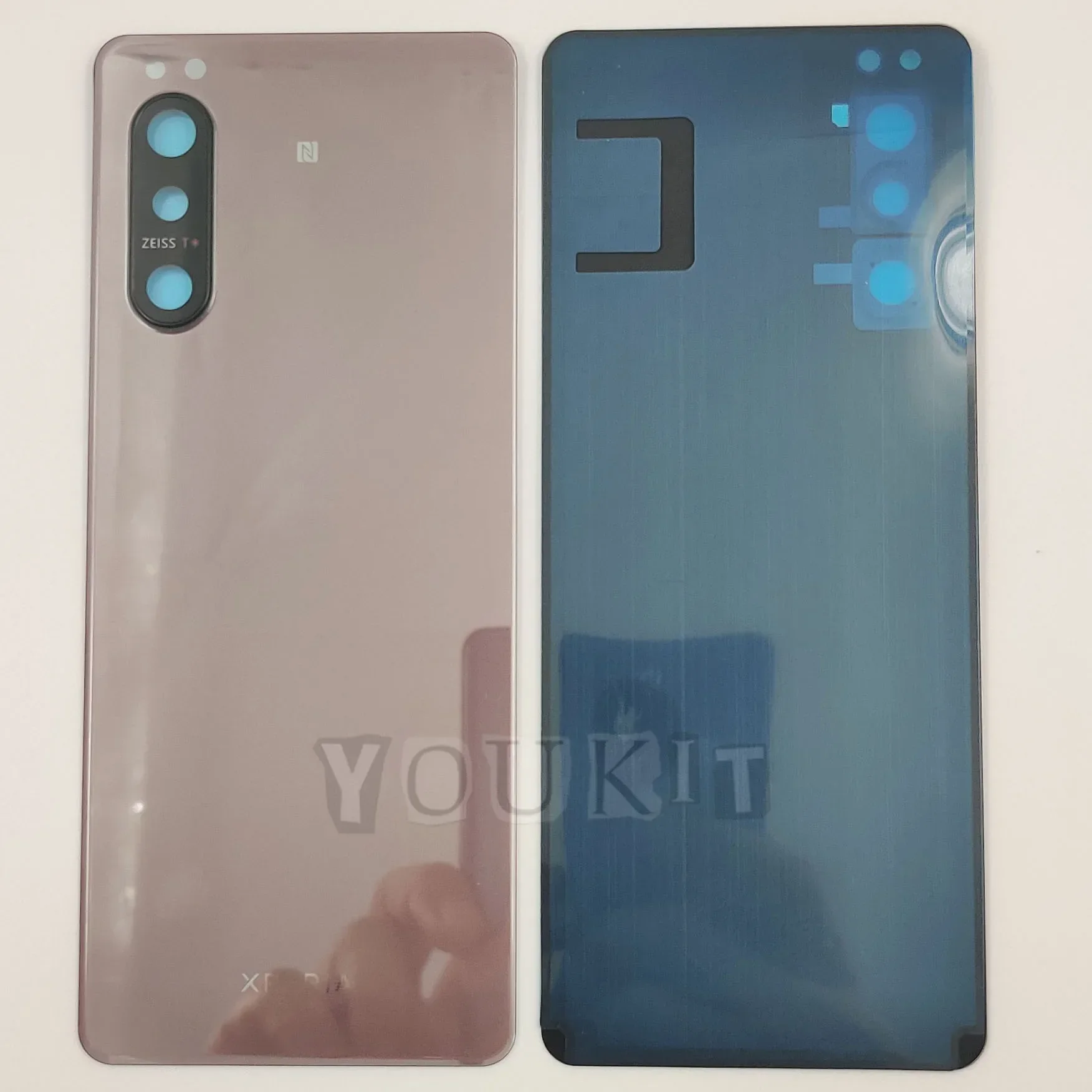 OEM A + стеклянная задняя дверь для Sony Xperia 5 II Жесткая крышка аккумулятора корпуса