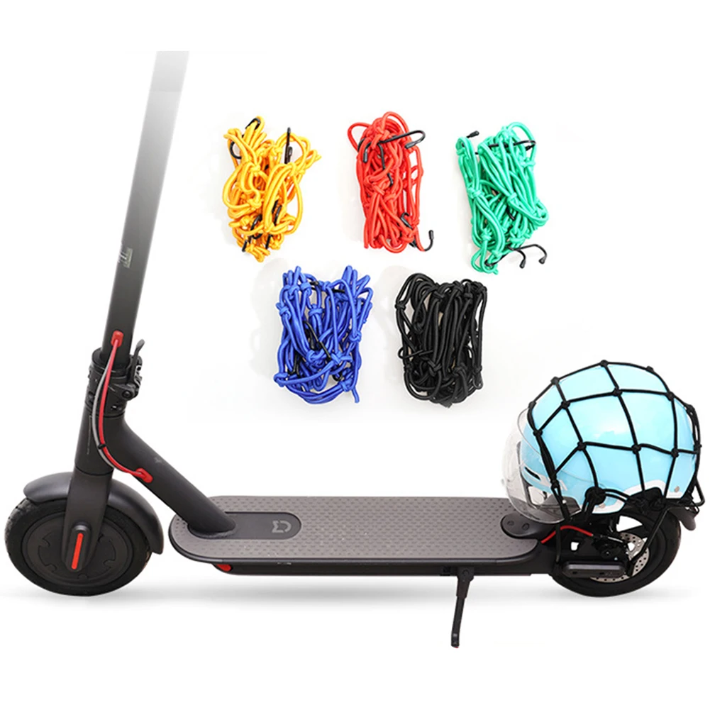 

Bungee Cargo Pocket Luggage Mesh Pocket Elastic Net For Bike Bicycle Motorcycle Electric Scooter Latex Netting Mesh Helmet Bag