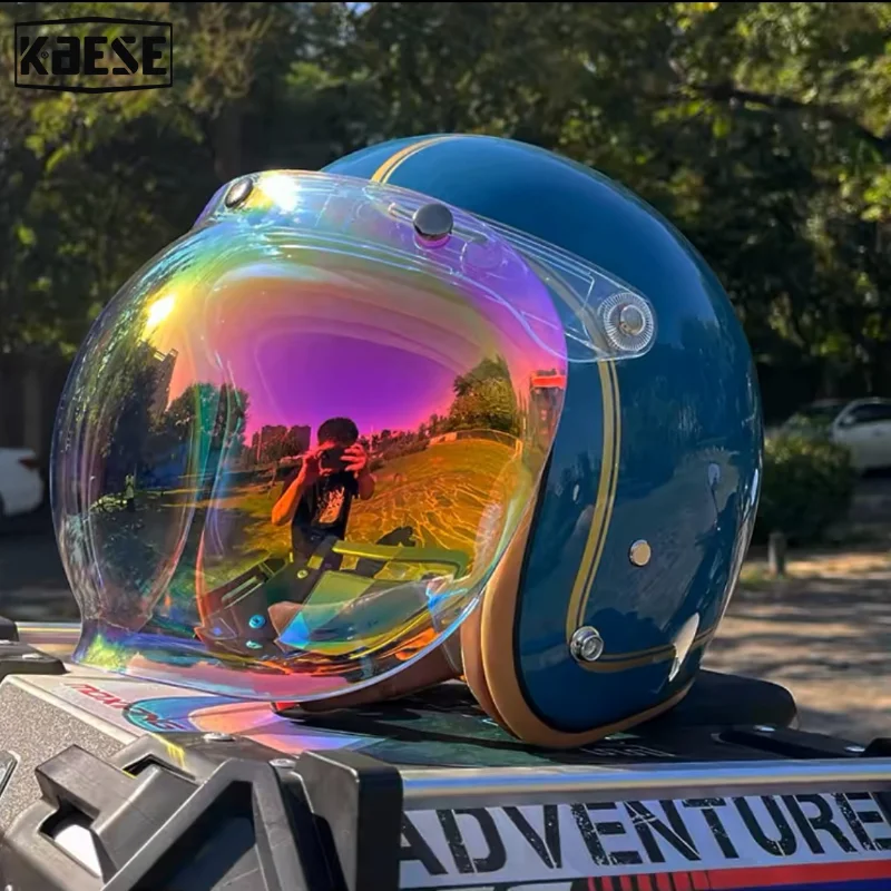 Мотоциклетные шлемы Harley ветрозащитный шлем в стиле ретро с разноцветными