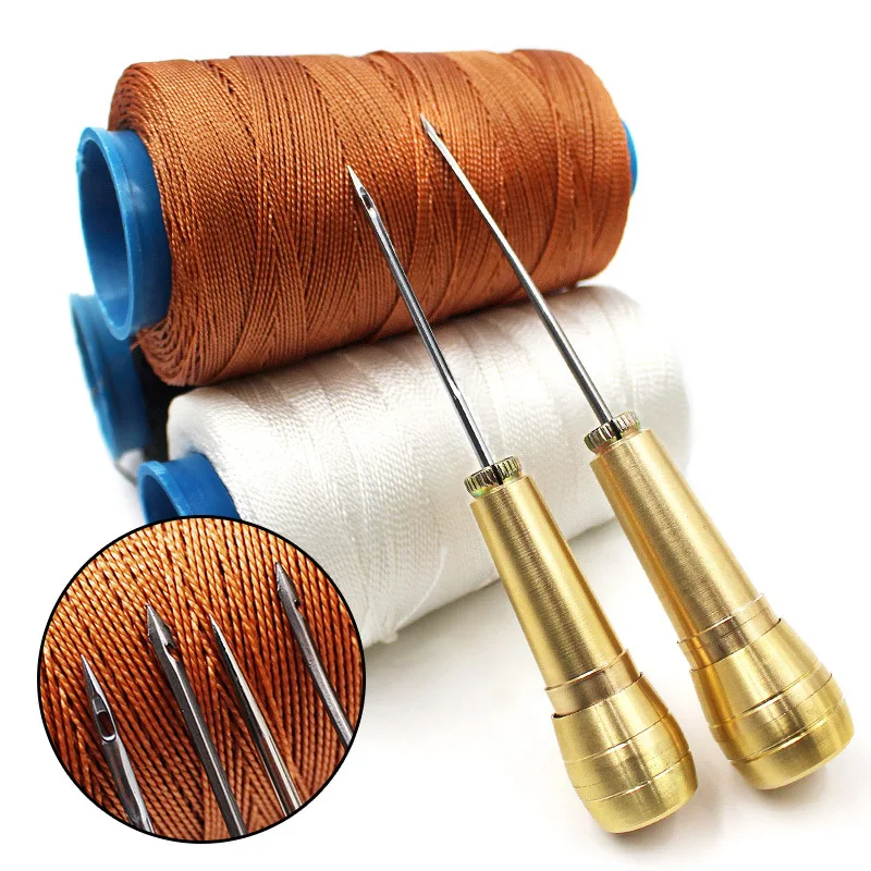 

Wonderlife Leather Sewing Awl Shoes Canvas Leather Tent Sewing Repair Tool Awl Hand Stitching Sewing Needle Stitcher Crochet