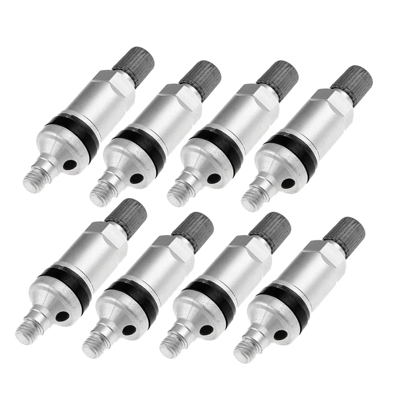 

8Pcs Universal Tyre Pressure Sensor Valve Alloy Tubeless Valv Stem Sensor Valve Stem Repair Kits For-Jeep-Volve-Ford