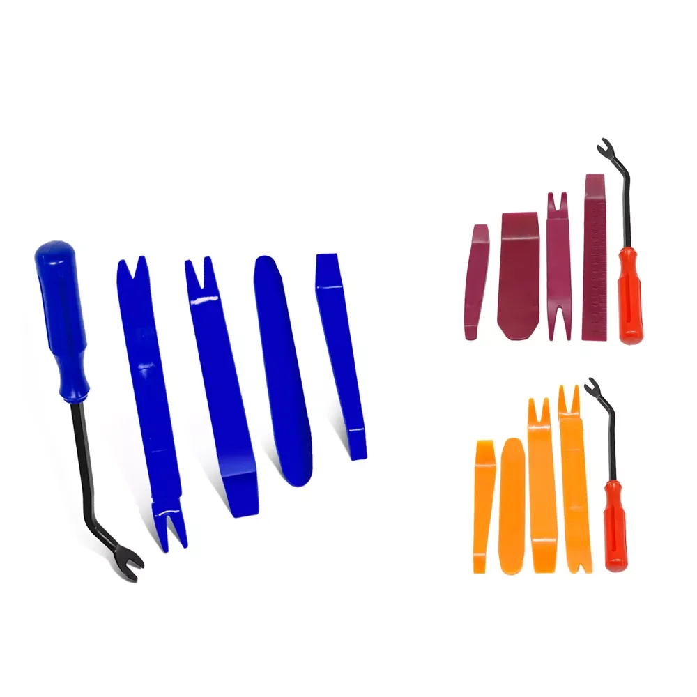 

Door Clip Removal Tool Kit for Panel Trim Fastener Navigation Audio Dashboard No-Scratch Disassembly Plastic Seesaw Set