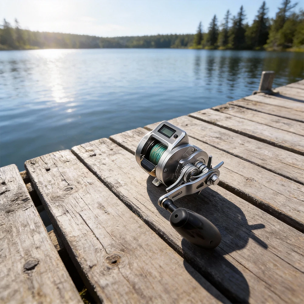 Фото Ручка-кноб из алюминия с ЧПУ для рыболовной катушки Daiwa Saltiga CT300MG 25CT200MG CT200HG с цифровым дисплеем, модифицированная рукоятка, аксессуар №5