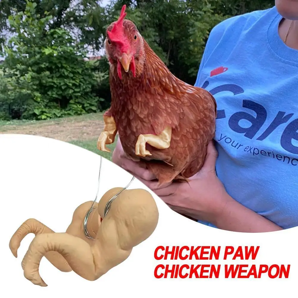 

Украшение для куриных ручек, украшение для передних ножек курицы, забавное украшение для тематической вечеринки с курицей, аксессуары для п...