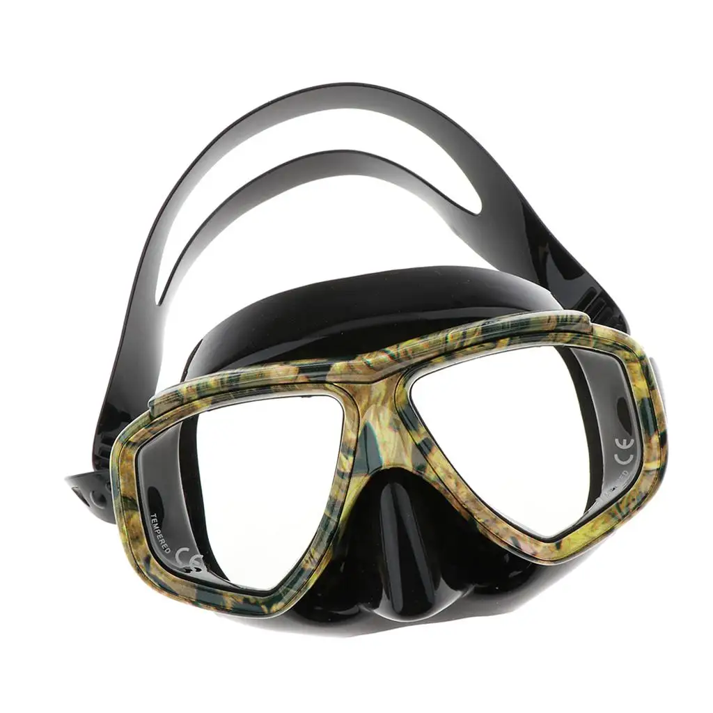 Маска для подводного плавания с аквалангом водонепроницаемые силиконовые очки