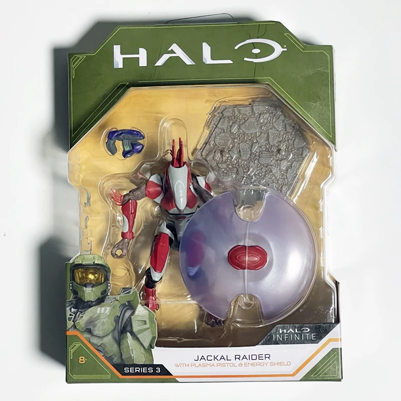 Экшн-фигурка Jazwares WCT Halo Infinite 3 75 &quot мастер-шеф UNSC Marine Jackal Raider Spartan Air Assault MK VII Elite Warlord