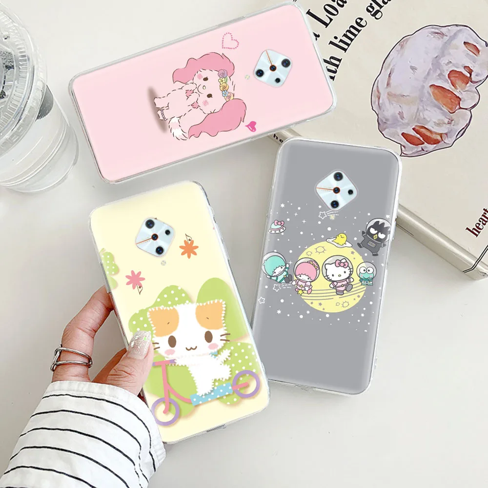Фото Прозрачный чехол Sanrio с другими персонажами для Infinix Smart 4 4C 5 6 PLUS Zero X NEO 20 30 S5 Lite 8 8I Pro №3
