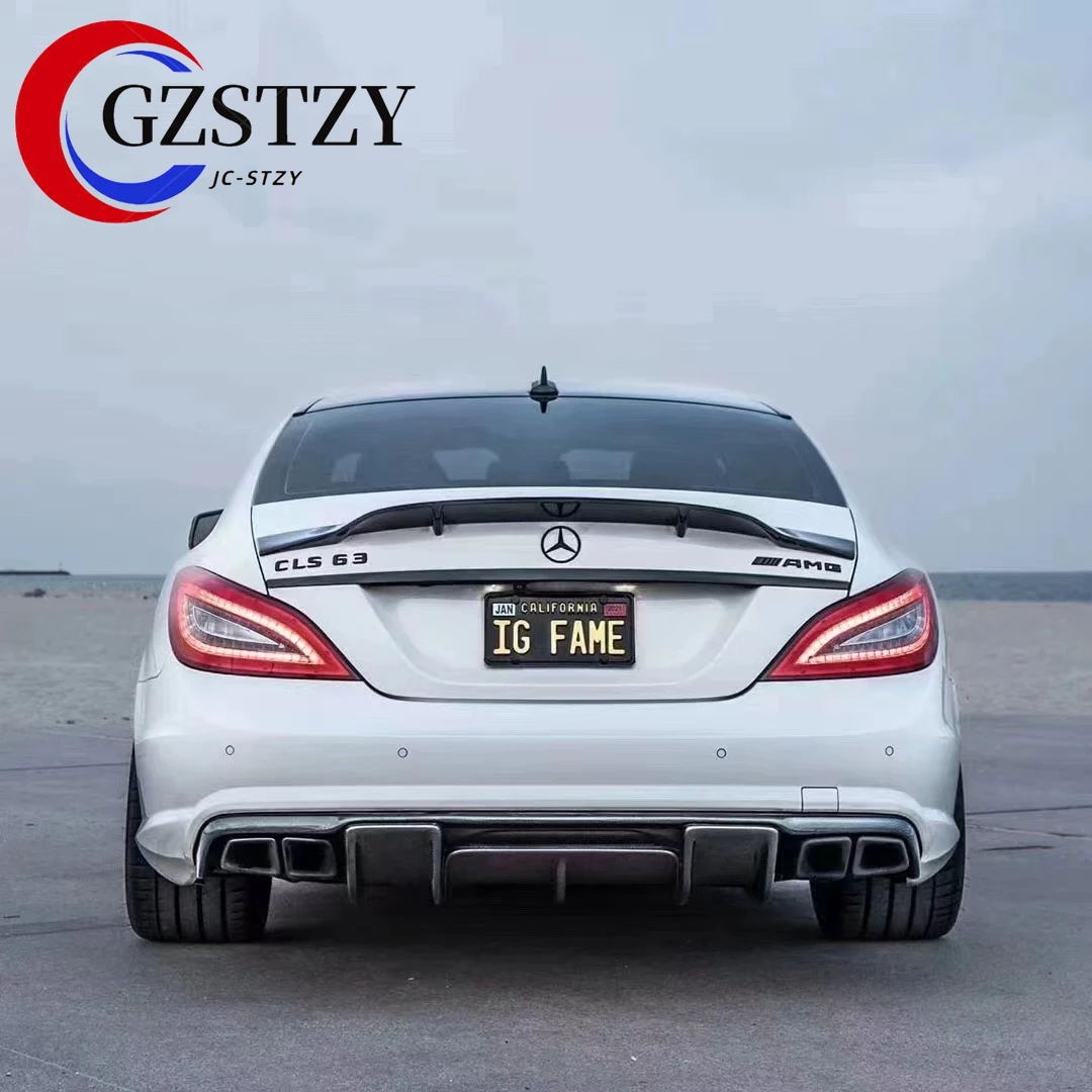 Спойлер багажника из углеродного волокна CLS-класса Renntech для Benz W218 CLS300 CLS350 CLS500 CLS550
