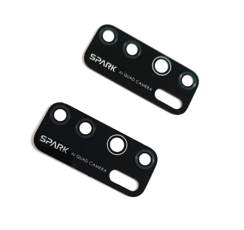 100 шт. стеклянные линзы для задней камеры Infinix Tecno Spark 4 KC8 / 5 Pro KD7 /Camon 15 CD7 7 16 Premier Pova 2