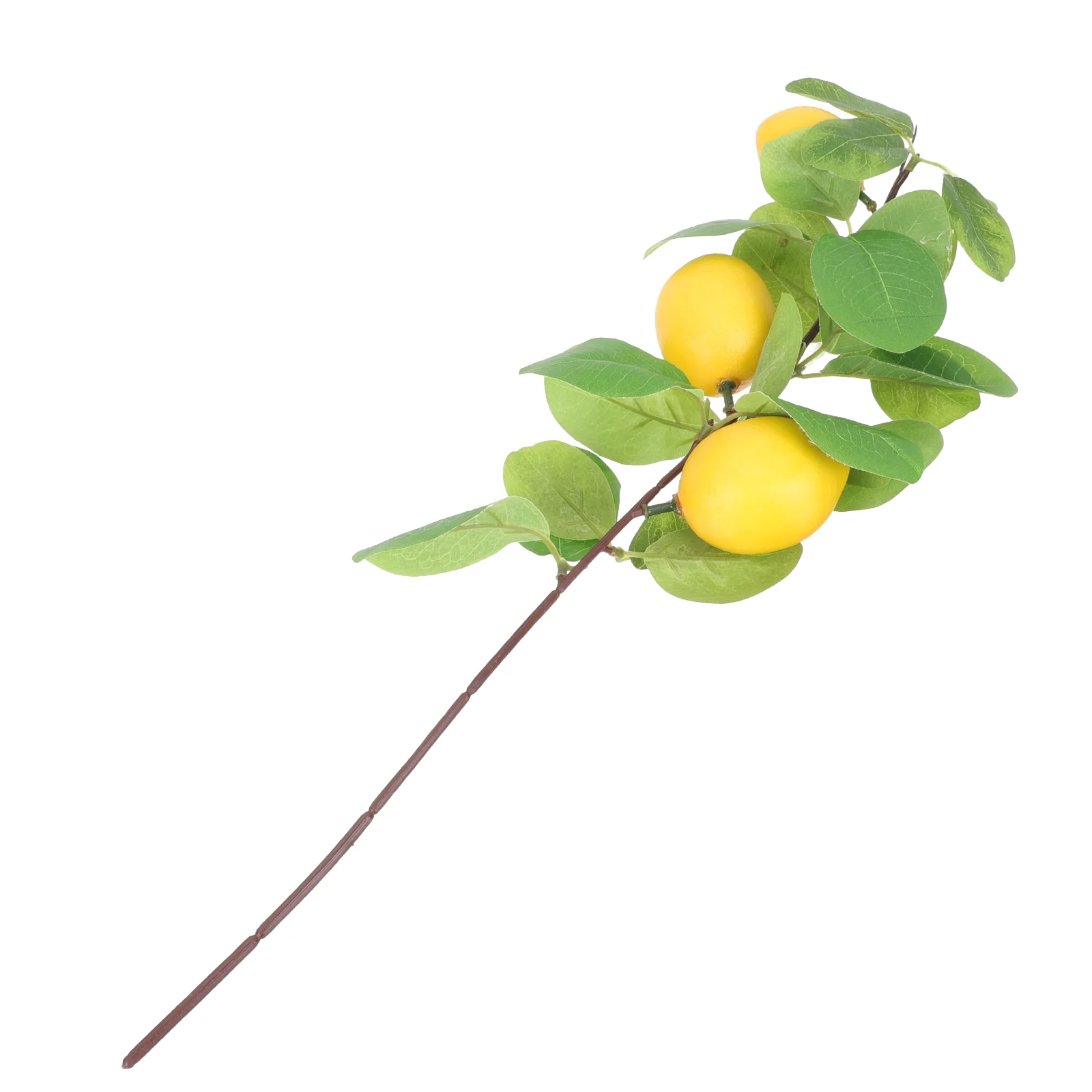 

Realistic Lemon Vase Decoration Plastic Cutting Branch for DIY Ornament