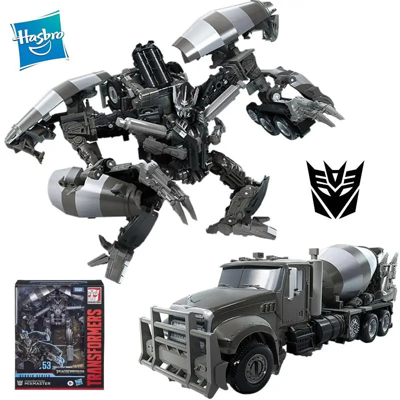 

Оригинальные игрушечные Трансформеры Hasbro, серия Studio SS53 Mixmaster18Cm Voyager, фигурки героев, коллекция подарочных серий для детей