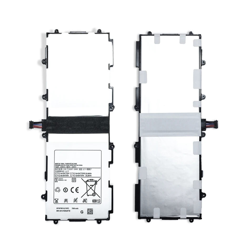

7000mAh SP3676B1A(1S2P) Replacement Battery For Samsung Galaxy Tablet Tab 2 Note 10.1 P5100 P5110 P7500 P7510 N8010 SP3676B1A