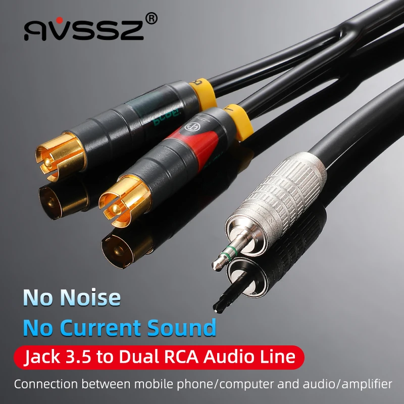 CANARE от 3,5 мм до двух лотос; Аудиокабель RCA 1 в 2, кабель для компьютерного динамика от 3,5 до двух левых и правых каналов NEUTRIK RCA CANARE от 3,5 мм до двух лотос; Аудиокабель RCA 1 в 2, кабель для компьютерного динамика от 3,5 до двух левых и правых каналов NEUTRIK RCA