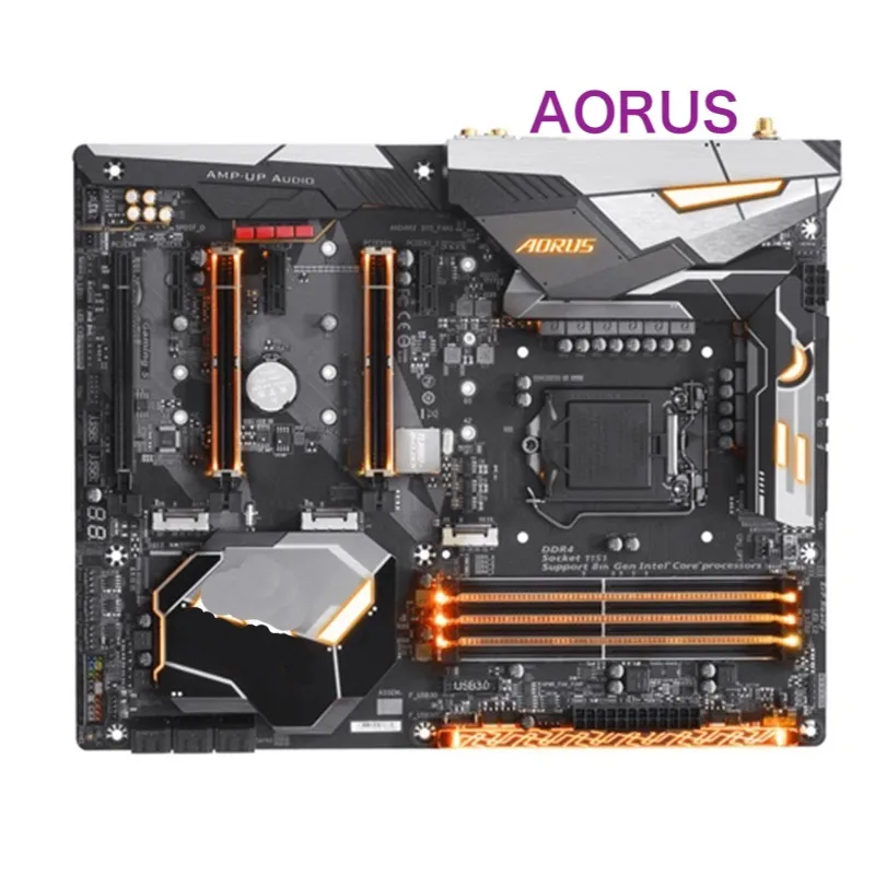 

For Gigabyte Z370 AORUS GAMING 5 Motherboard LGA 1151 DDR4 ATX Mainboard 100% Tested OK Fully Work Free Shipping