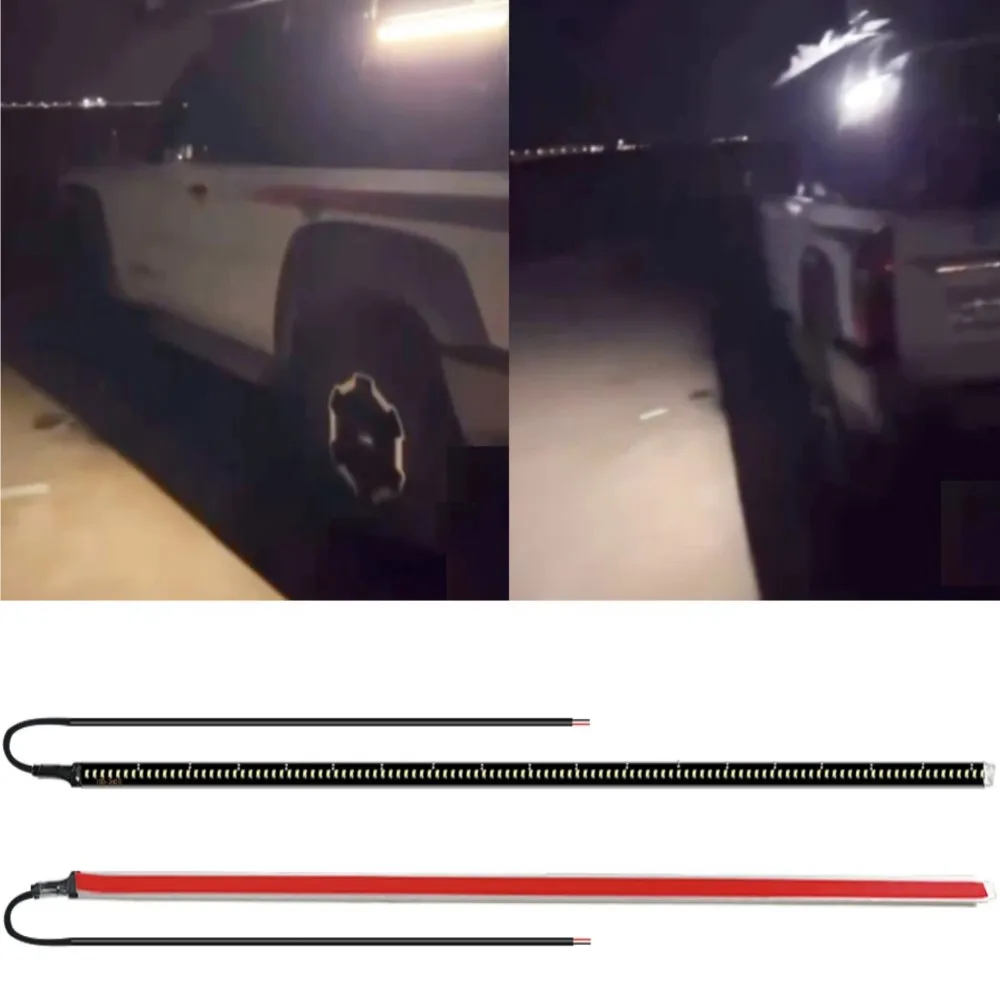 2 шт. боковой светодиодный фонарь автомобиля 17 8-39 4 дюйма внешняя алюминиевая