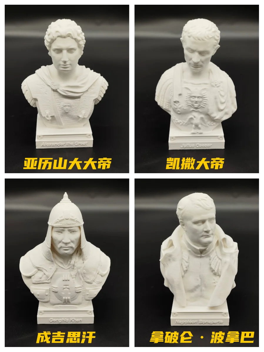 Статуя Наполеона из Александра Цезаря генгиса Хана модель с орнаментом римская