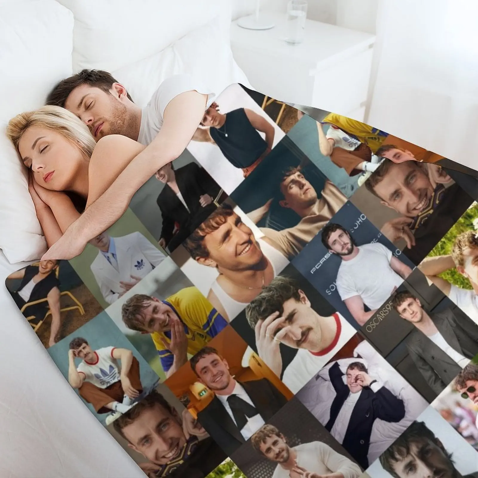 Одеяло Paul Mescal термобелье рождественские подарки персонализированный подарок