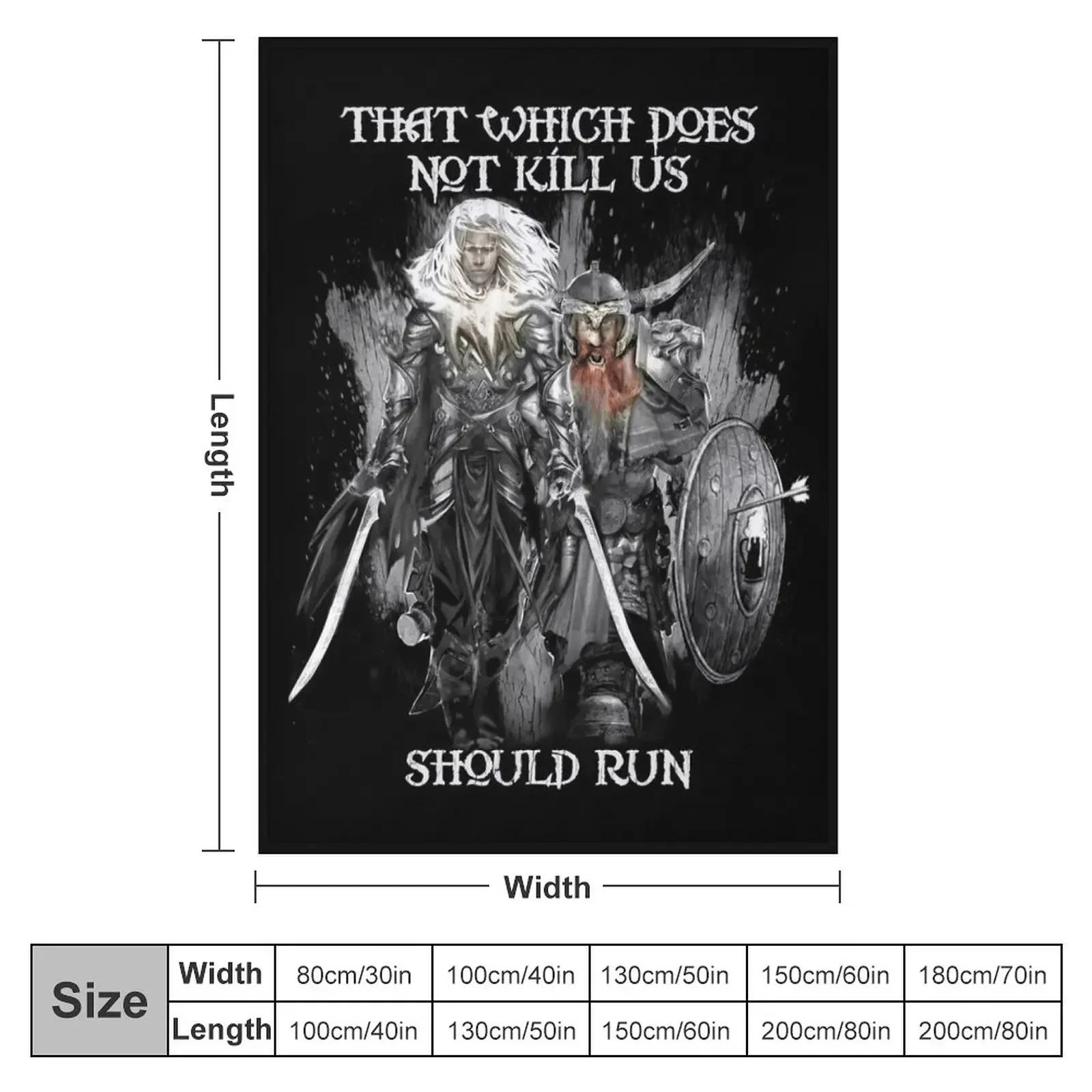 Одеяло Drizzt Do'Urden and Bruenor Battlehammer роскошные дизайнерские фланелевые одеяла