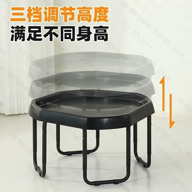 Фото Детский сенсорный игровой набор Монтессори Tuff Tray с регулируемой подставкой для игр на улице и в саду №2