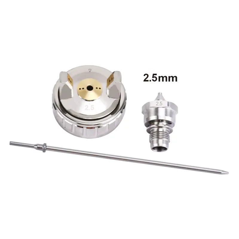 Насадка для пистолета-распылителя RONGPENG R500 1,3/1,4/1,5/1,7/2,0/2,5 мм, аксессуары для пистолета-распылителя для покраски, комплект насадок для аэрографа