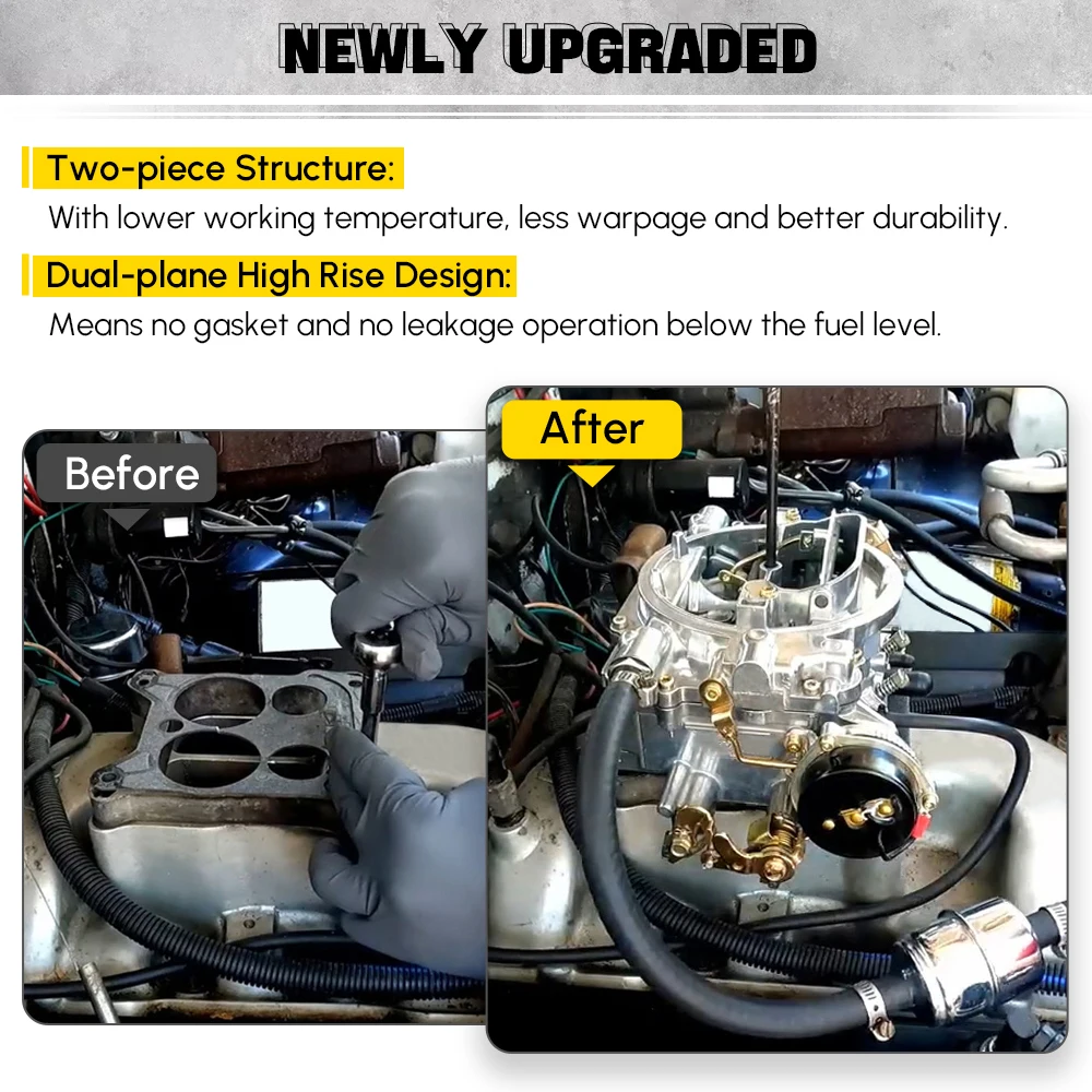 Карбюратор 1411 Performer Series 750 CFM для E.delbrock 4-х бочек с квадратным отверстием Chevy Silverado GMC