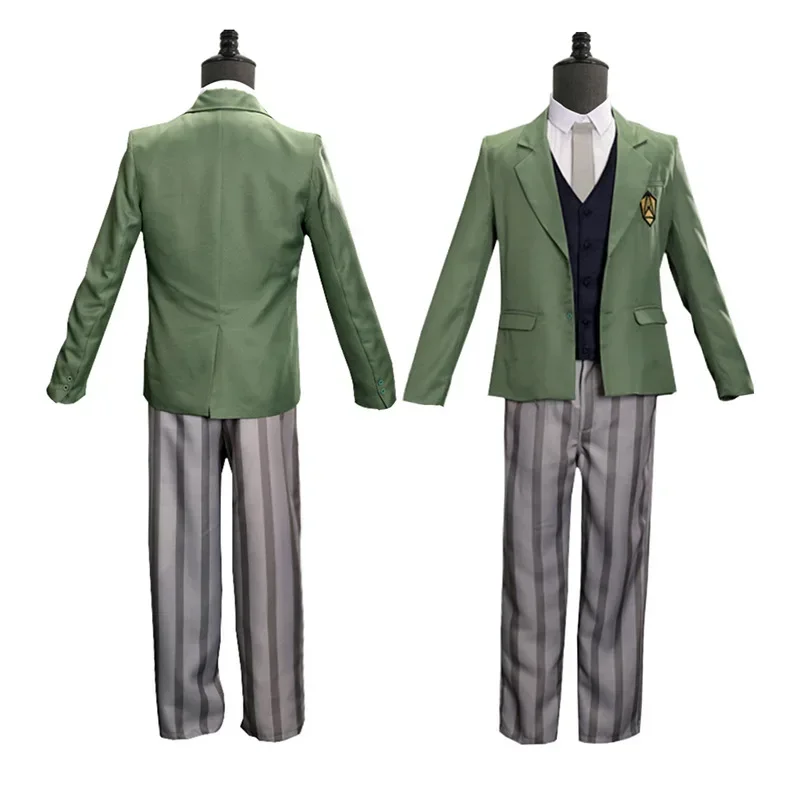 Костюмы для косплея аниме Beastars Louis Red Dear Legoshi Cherryton Academy комплект униформы зеленого