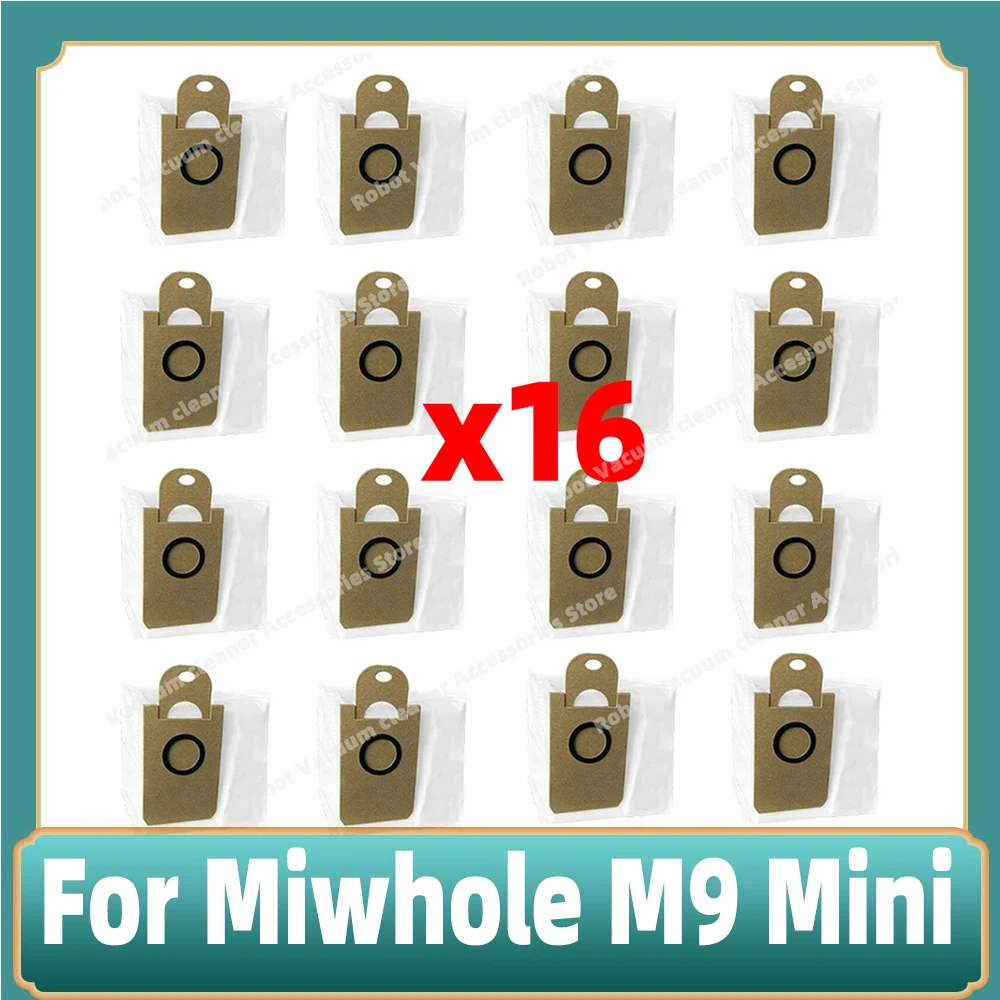 Фото Совместимость с мини-робот-пылесосом Miwhole M9, аксессуары, запасные части, мешок для пыли №1