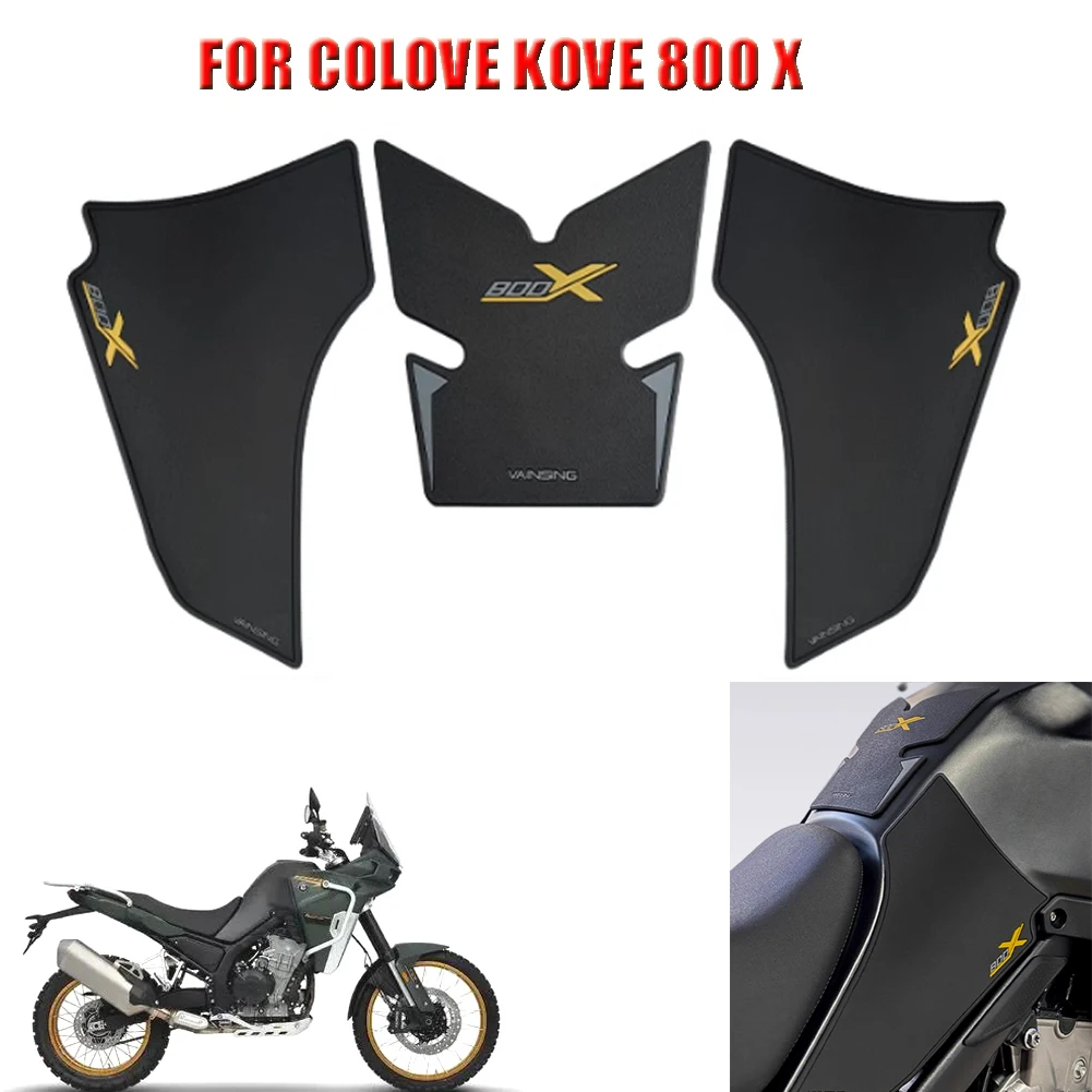

Наклейка на топливный бак мотоцикла KOVE 800X For Colove 800X, боковая наклейка, протектор, накладка, декоративные резиновые наборы
