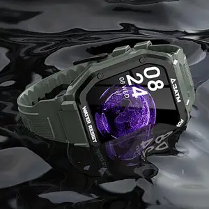 Fashionable Men Women Fashion Sports BT Call Outdoor Smart Bracelet 3TM Waterproof Smart Watch Long Battery Life for Gift