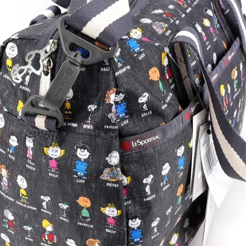 Lesportsacs Сумка на плечо 3356 Мультфильм Микки Маус Питер Кролик Снупи Минни 33*42*16 см