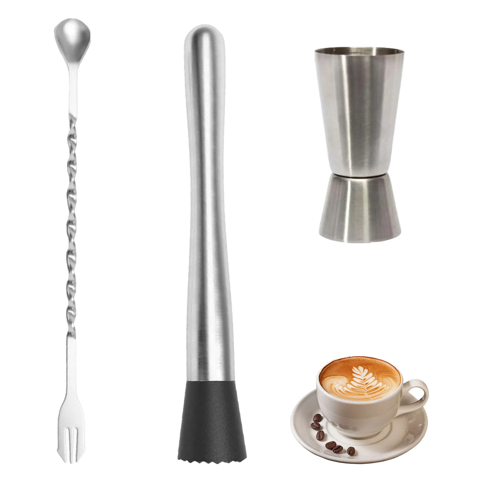 

3 шт./набор, коктейльный шейкер из нержавеющей стали