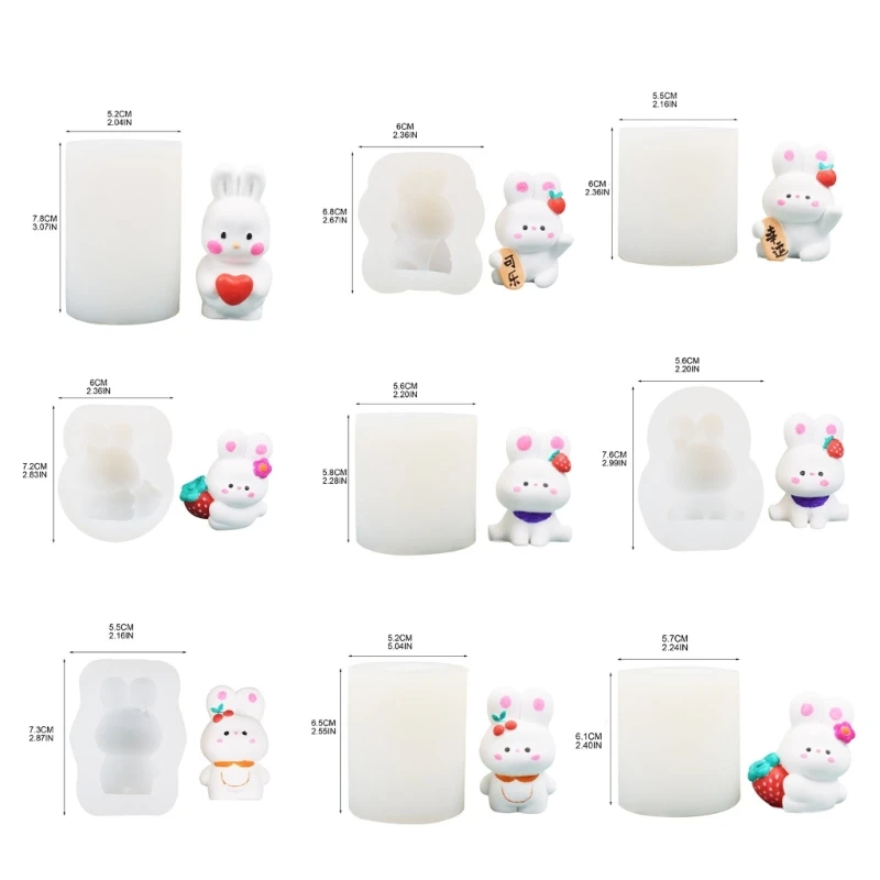 

DIY Cartoon Rabbit Baking Mold Birthday Cookie Tools Cake Decorating Tools