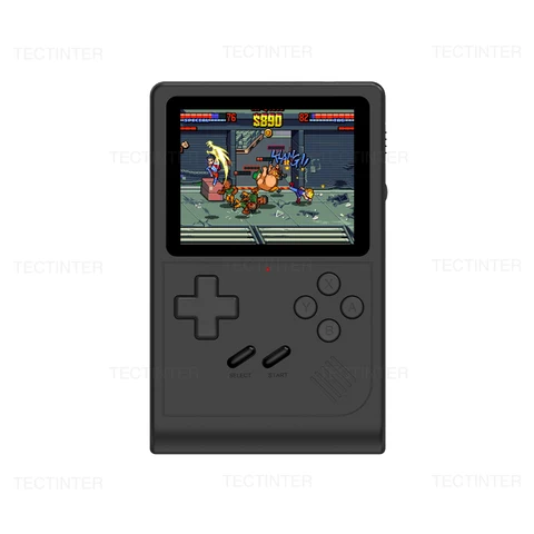 Портативный портативный игровой плеер GB300, 3-дюймовая видеоигровая консоль со встроенными 6000 + играми для SFC/MD/GBA, Ретро ТВ игровой плеер с AV выходом