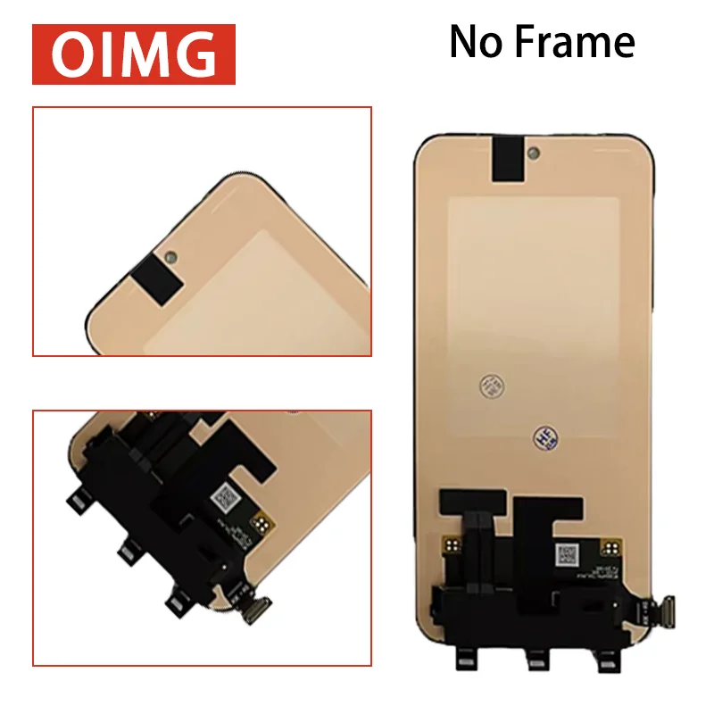 Фото 6.59-дюймовый AMOLED-дисплей для Oppo Reno13 Reno 13 5G, сенсорный экран в сборе с рамкой (CPH2689 PKM110) №5
