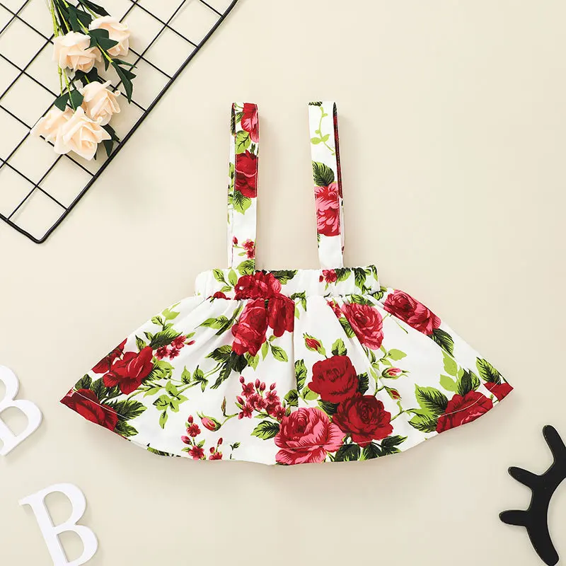 Осенне-весенний комплект одежды для маленьких девочек из 3 предметов однотонный