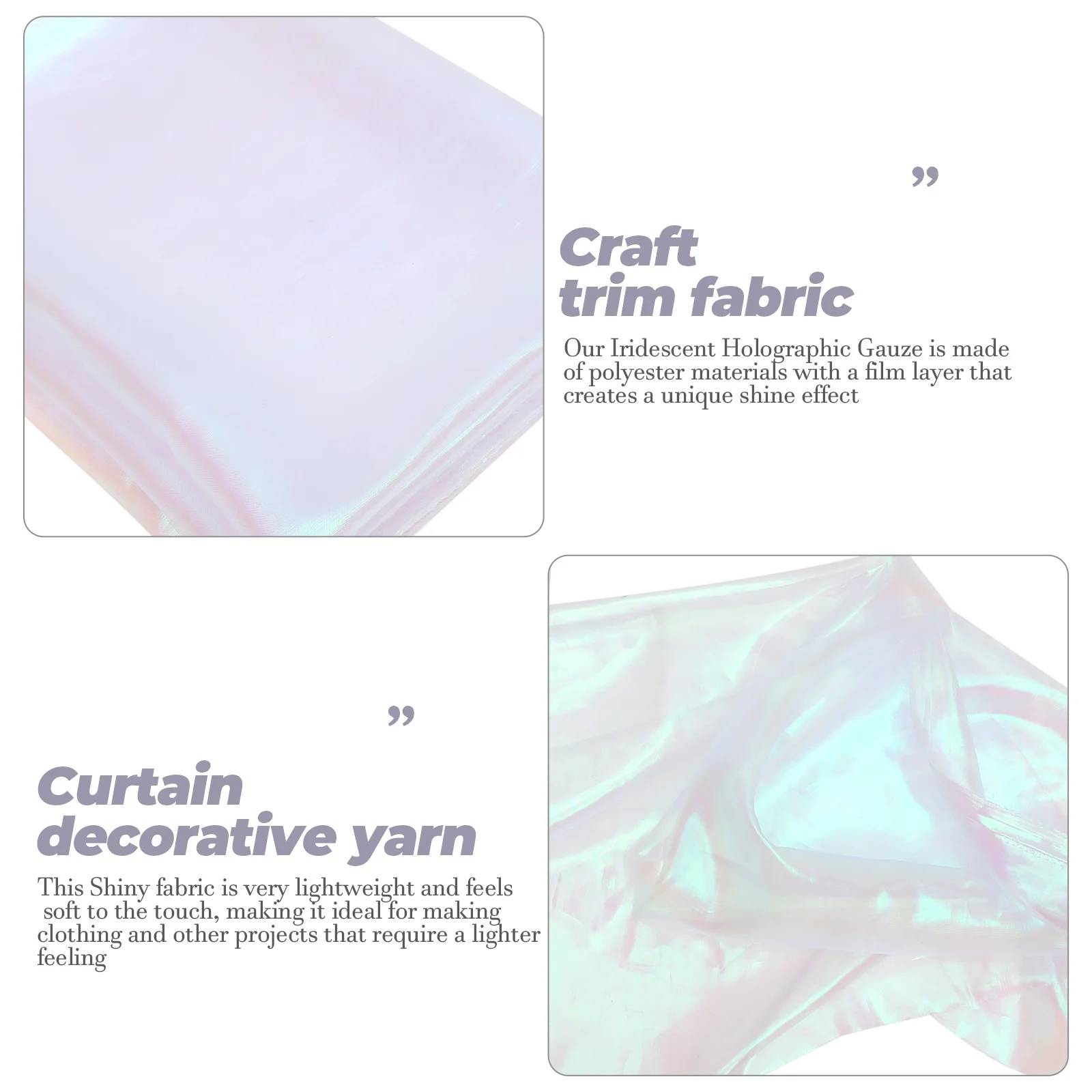 Полиэфирная переливающаяся ткань кружевная марля свадебные украшения