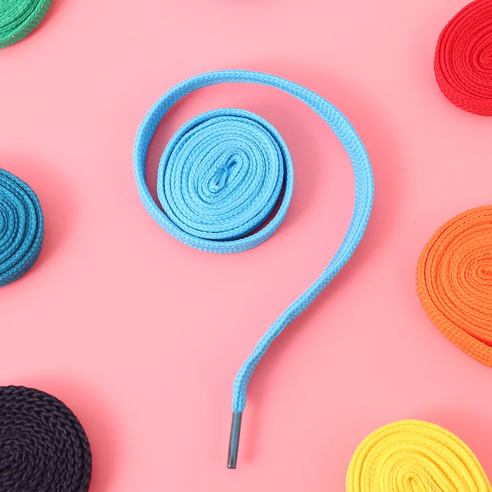 20PC Pairs Replacement Flat Shoes Shoelaces Colorful Laces Strings for Sports Sneakers Skates